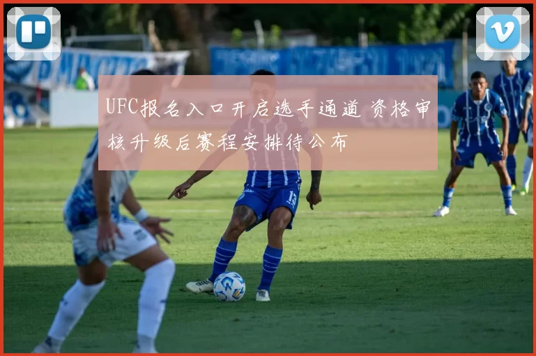 UFC报名入口开启选手通道 资格审核升级后赛程安排待公布