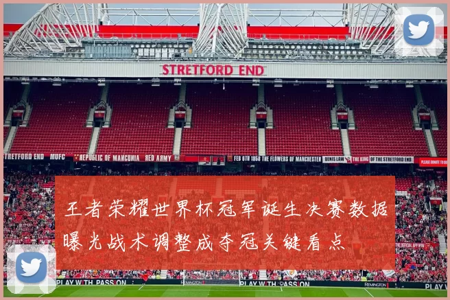 王者荣耀世界杯冠军诞生决赛数据曝光战术调整成夺冠关键看点